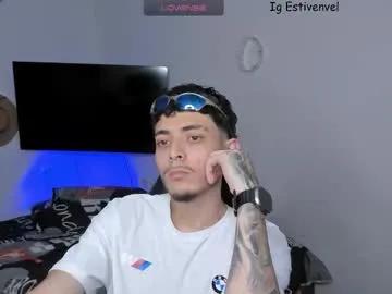 estivenvel — Lovense Lush on - Interactive Toy that vibrates with your Tips - Goal: Hey welcome to the room of Estiven #lovense #cum #twink #master #bigcock